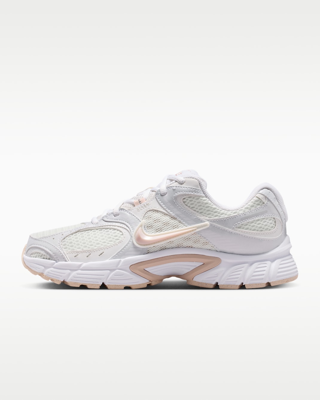 Nike V5 RNR Women's Shoes with Reflective Design Accents - Summit White/White/Vast Grey/Silt Red