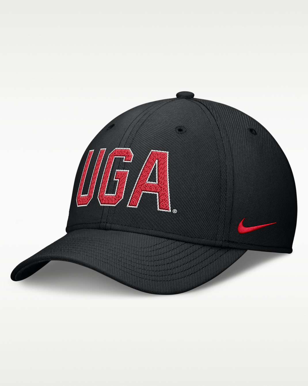 Georgia Classic Swooshflex Men's Nike Dri-FIT College Hat - Black