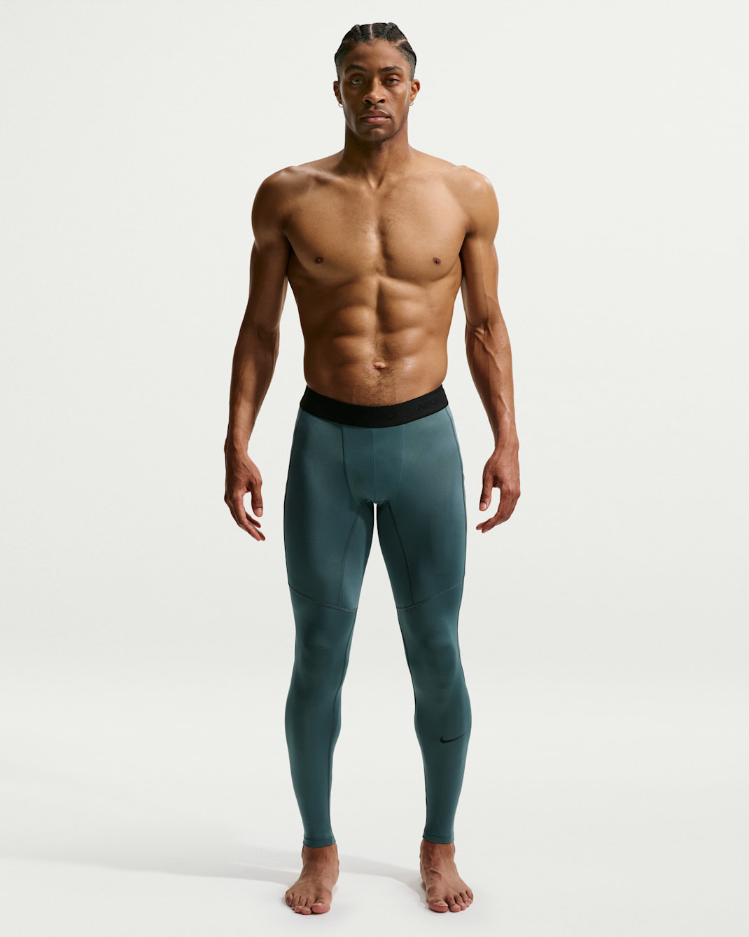 Mallas de fitness Dri-FIT para hombre Nike Pro - Pizarra mineral/Negro
