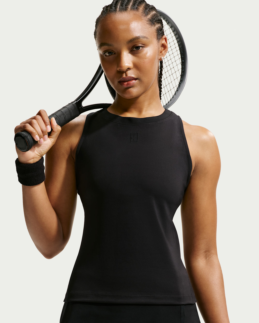 NikeCourt Advantage Women's Tank Top - Black/Black