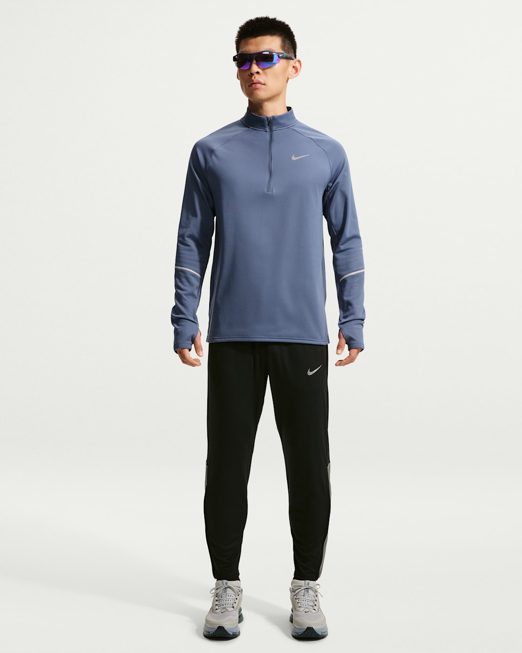 Nike Miler Winterized Men's Dri-FIT Knit Running Trousers - Black