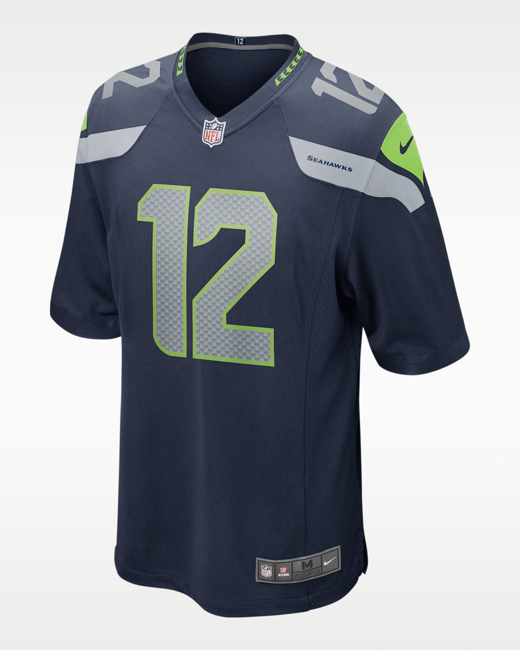 12 Fan Seattle Seahawks Men's Nike NFL Game Jersey - College Navy