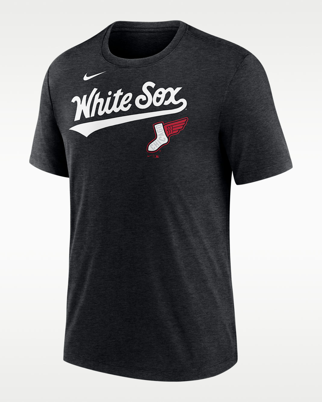 Chicago White Sox City Connect Men's Nike MLB T-Shirt - Black Heather