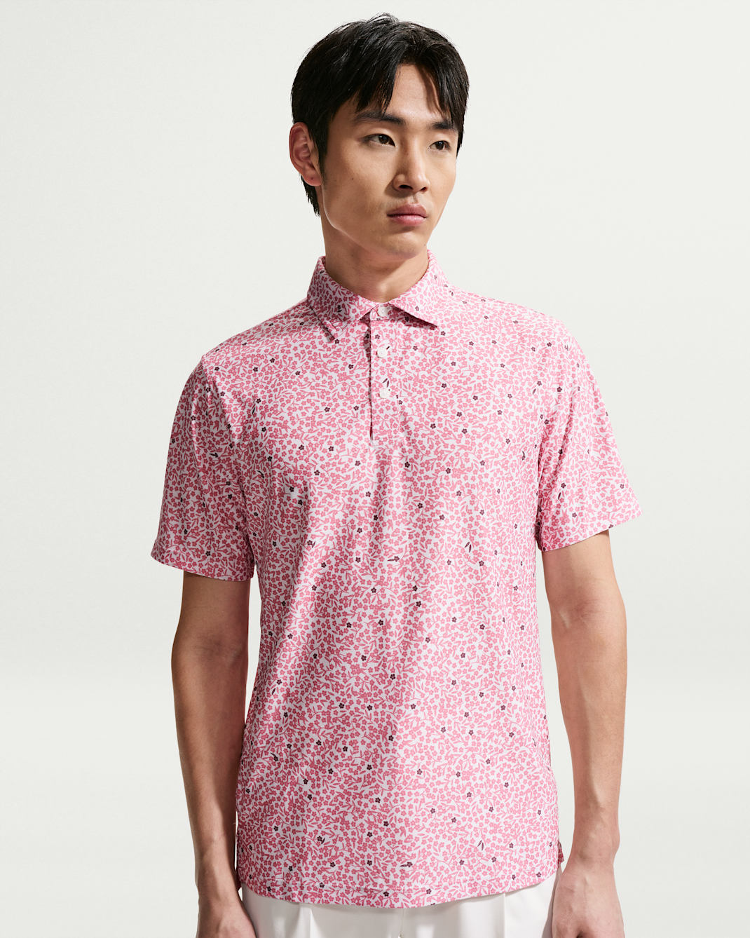 Nike Tailored Performance Dri-FIT golfpoloskjorte til herre - Peony/Peony