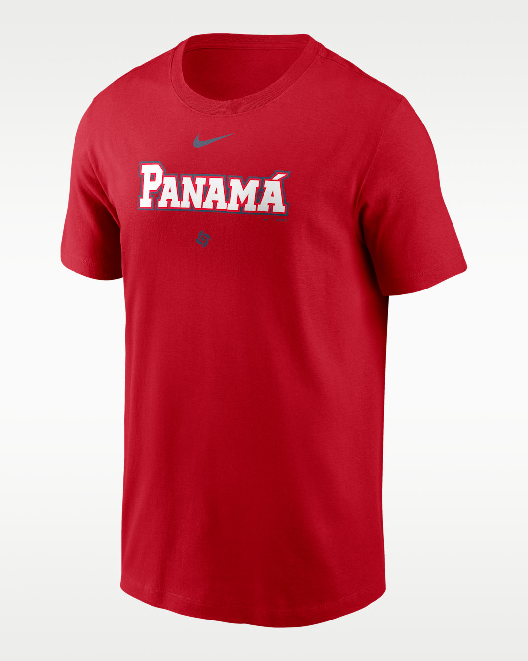 Panama National Baseball Team 2026 World Baseball Classic Wordmark Men's Nike T-Shirt - Red