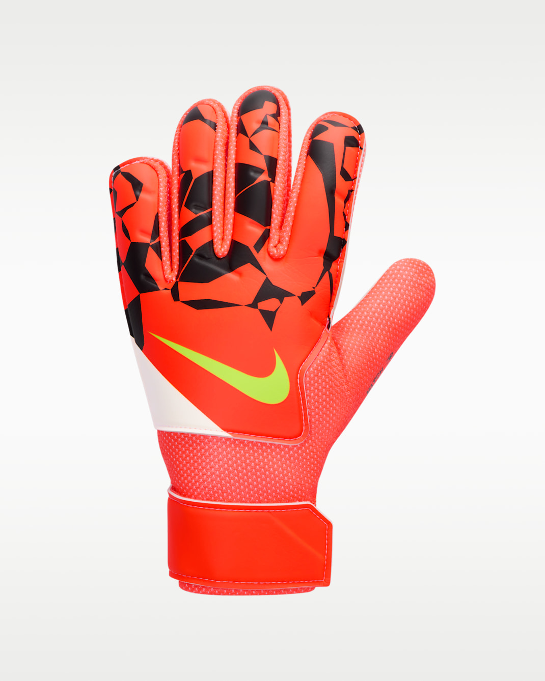Gants de foot de gardien de but Nike Match Jr. pour ado - Hyper Crimson/Noir/Volt