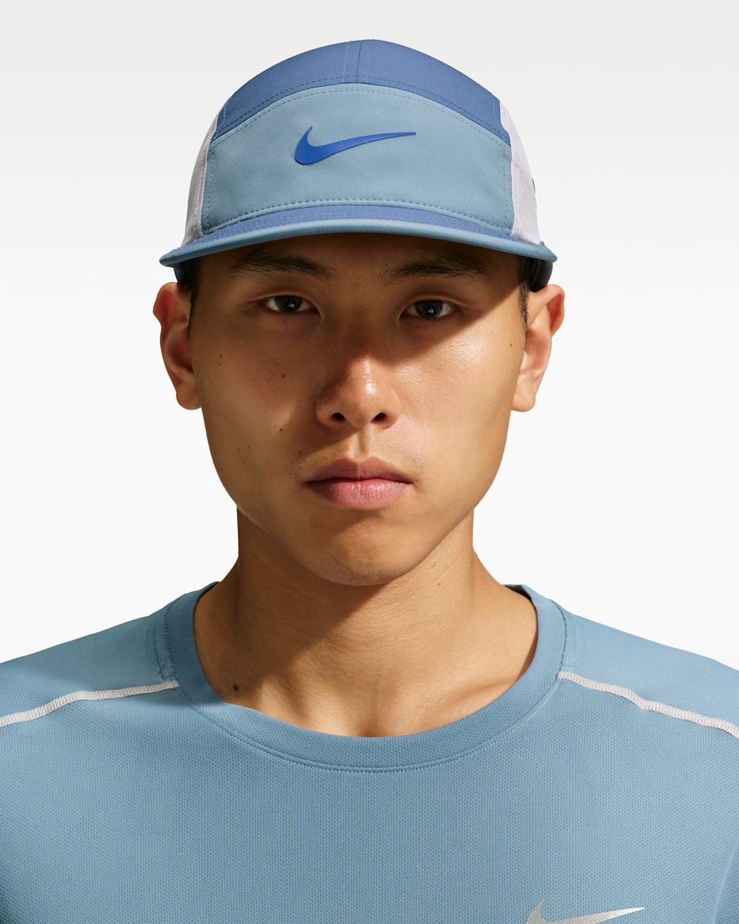 Nike Fly Dri-FIT unstrukturierte Swoosh-Cap - Smokey Blue/Dark Slate/Wolf Grey/Hyper Blue