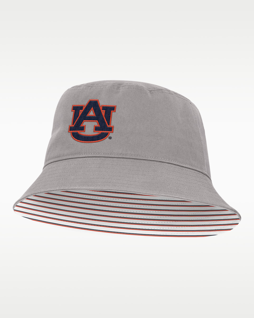 Auburn Primetime Apex Men's Nike College Bucket Hat - Grey