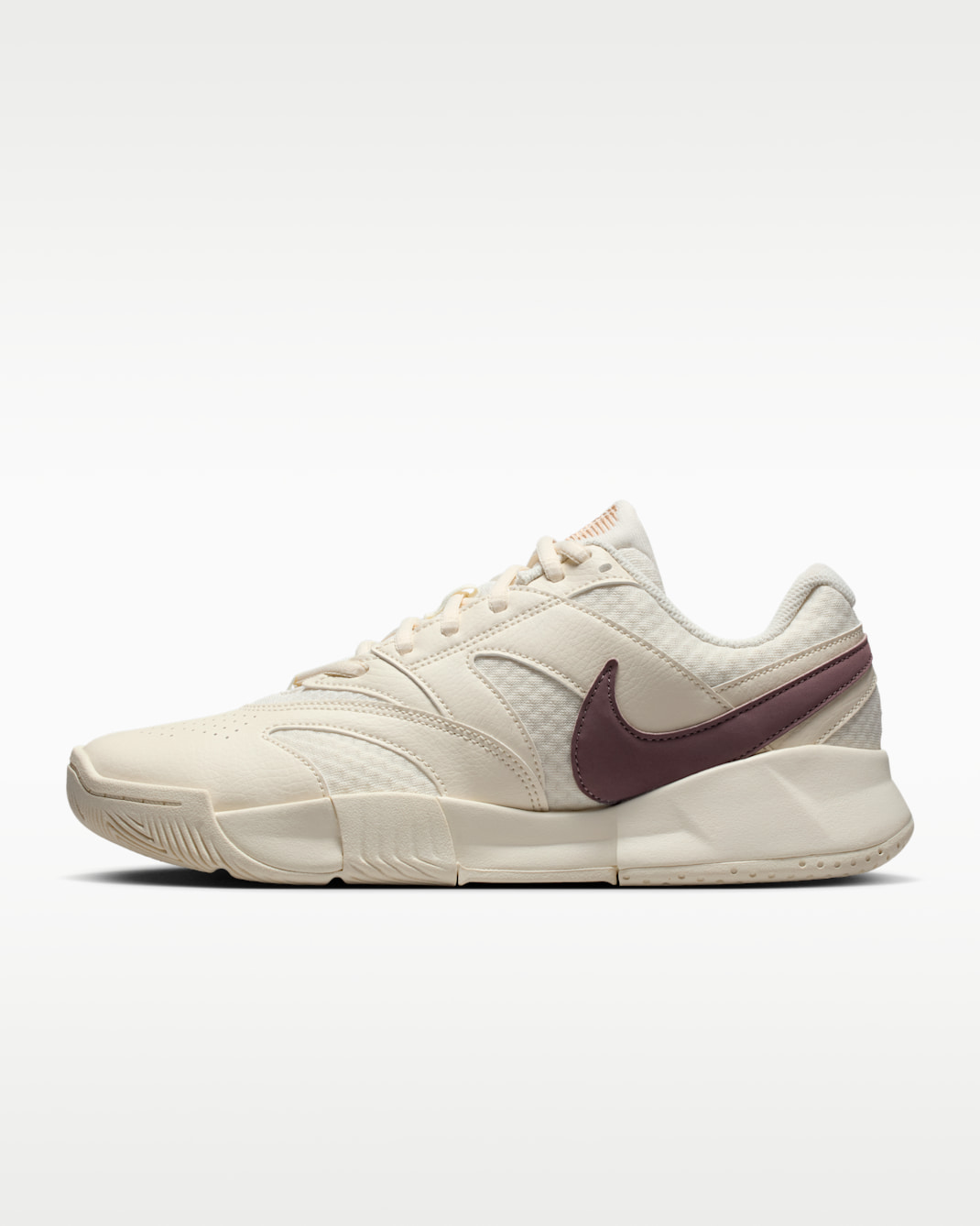 NikeCourt Lite 4 Women's Tennis Shoes - Pale Ivory/Vachetta Tan/Tattoo