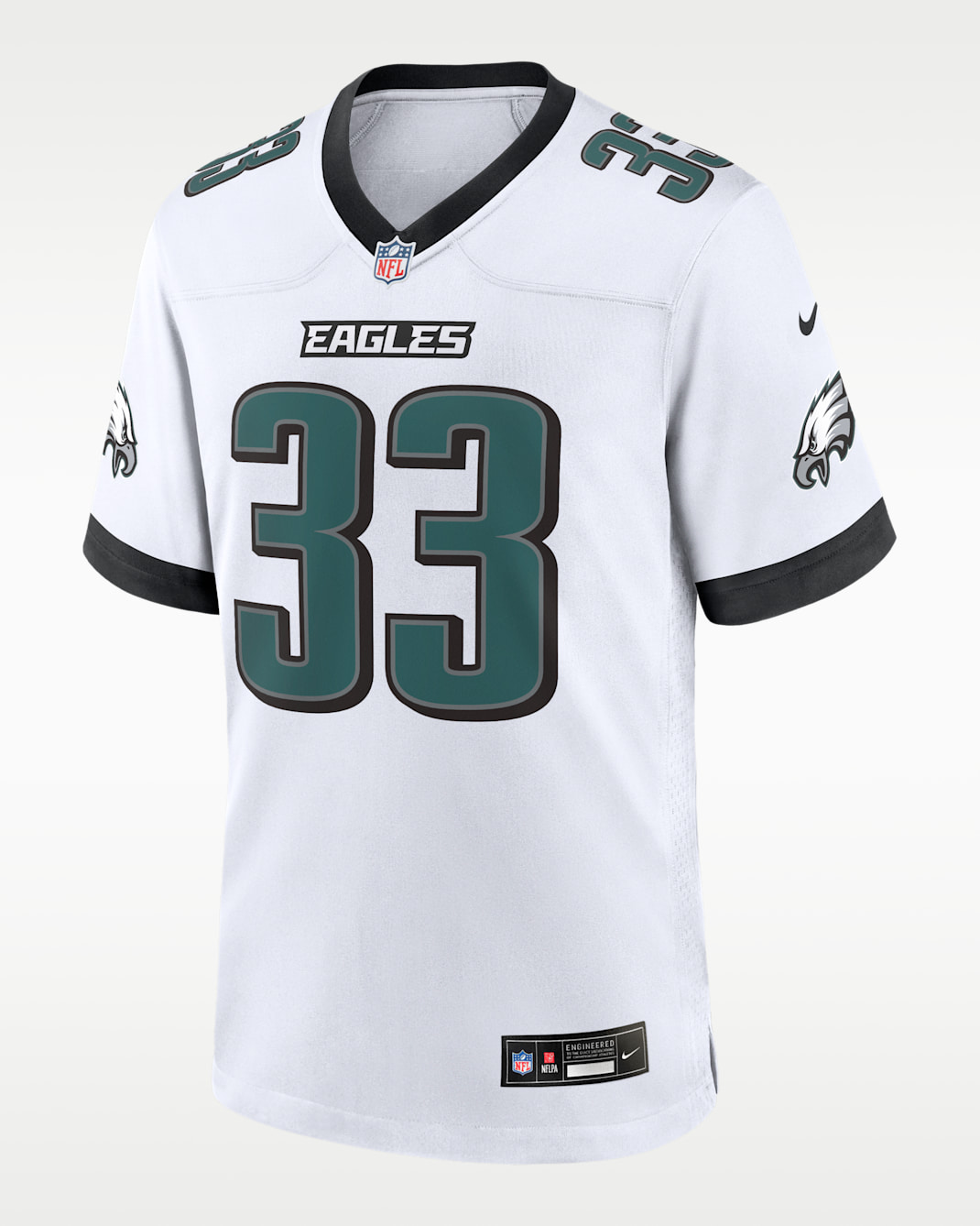 Jersey Nike de la NFL Game para hombre Cooper DeJean Philadelphia Eagles - Blanco