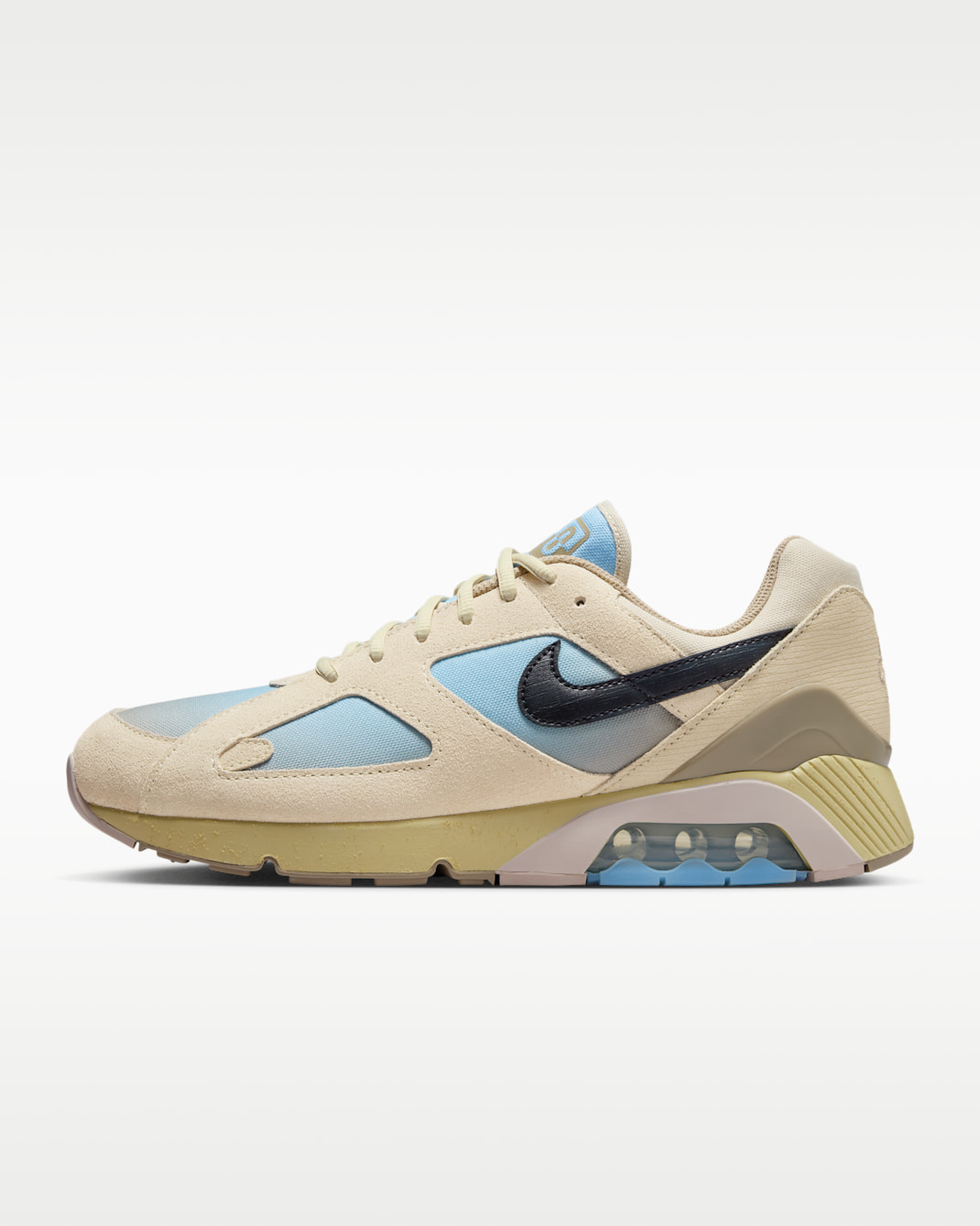 Nike Air 180 Men's Shoes - Light Khaki/Team Gold/Psychic Blue/Black