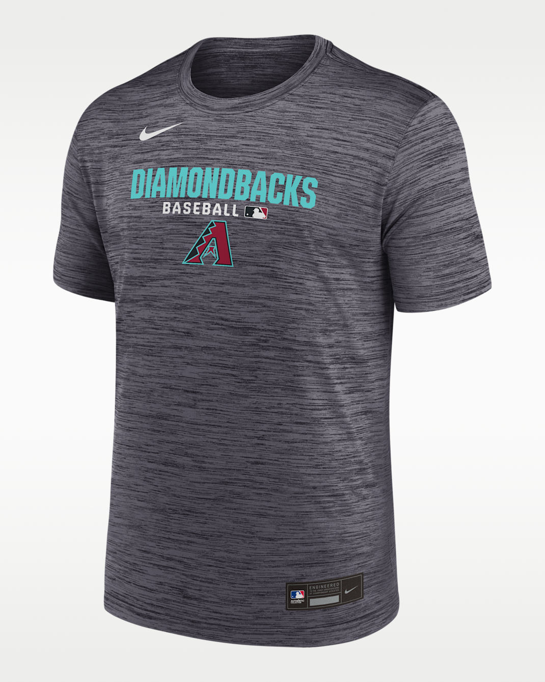 Playera Nike Dri-FIT de la MLB para hombre Arizona Diamondbacks Authentic Collection - Negro