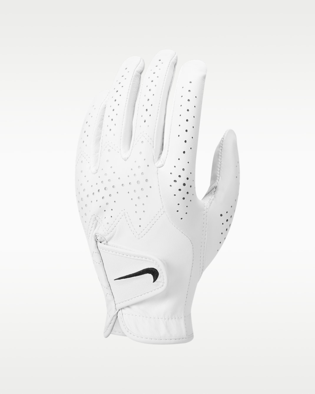 Nike Tour Classic 4 Women's Golf Glove (Left Hand) - Pearl White/Black