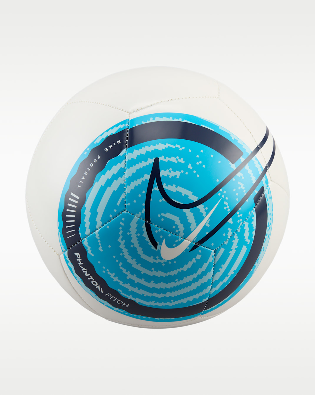 Nike Phantom Football - White/Blue Fury/Blackened Blue