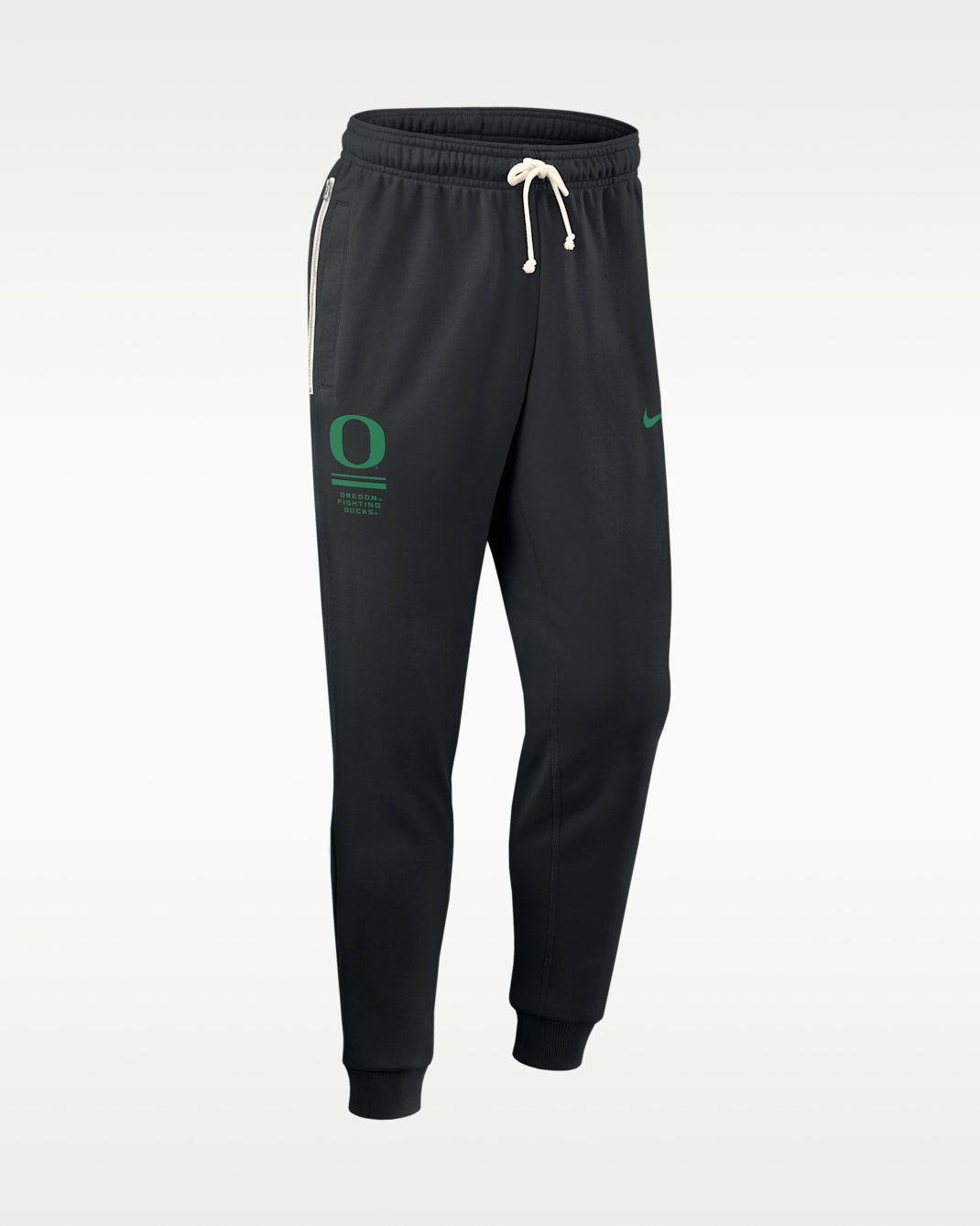 Oregon Sideline Standard Issue Men's Nike Dri-FIT College Taper Pants - Black
