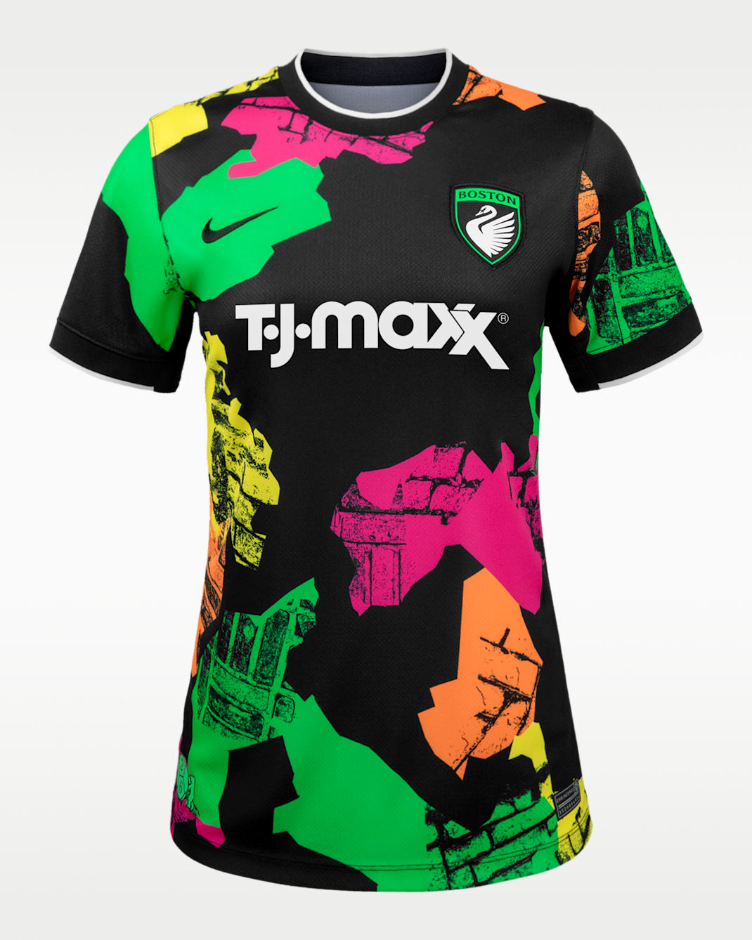 Jersey Nike Dri-FIT Replica del Boston Legacy Stadium Edition para mujer - Negro