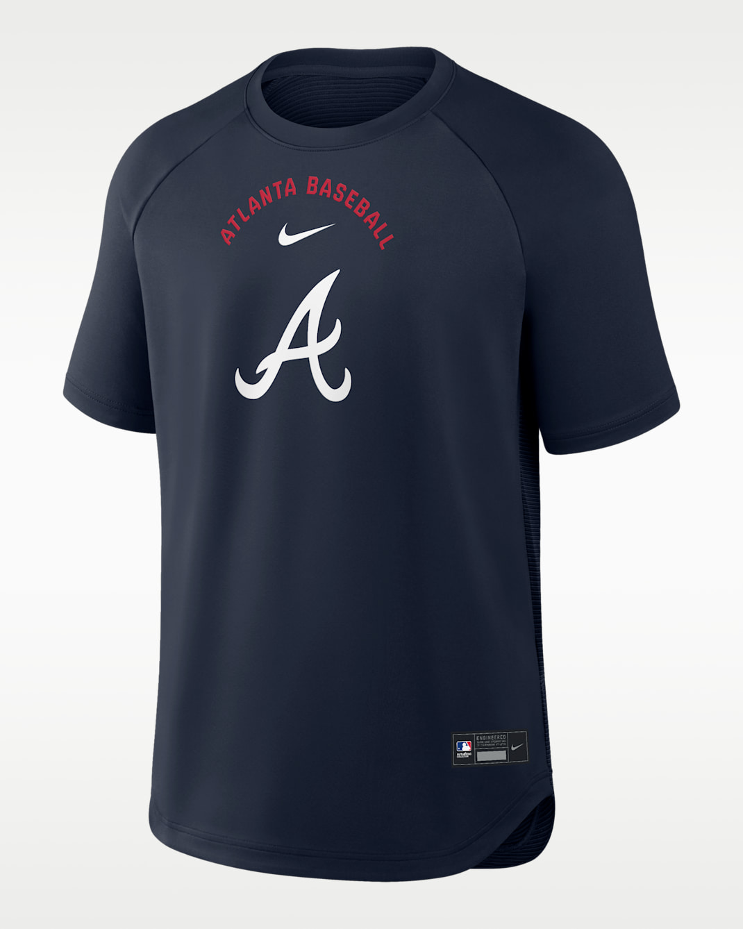 Atlanta Braves Authentic Collection Batting Practice Pregame Men's Nike Dri-FIT MLB Top - Blue