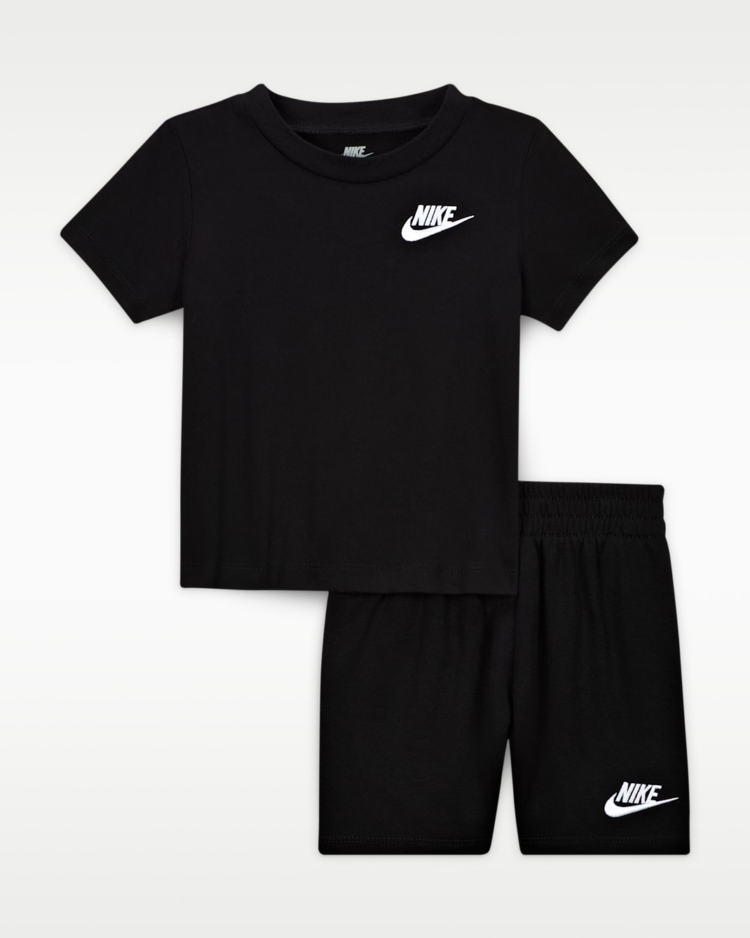 Nike Baby 2-Piece Knit Shorts Set - Black
