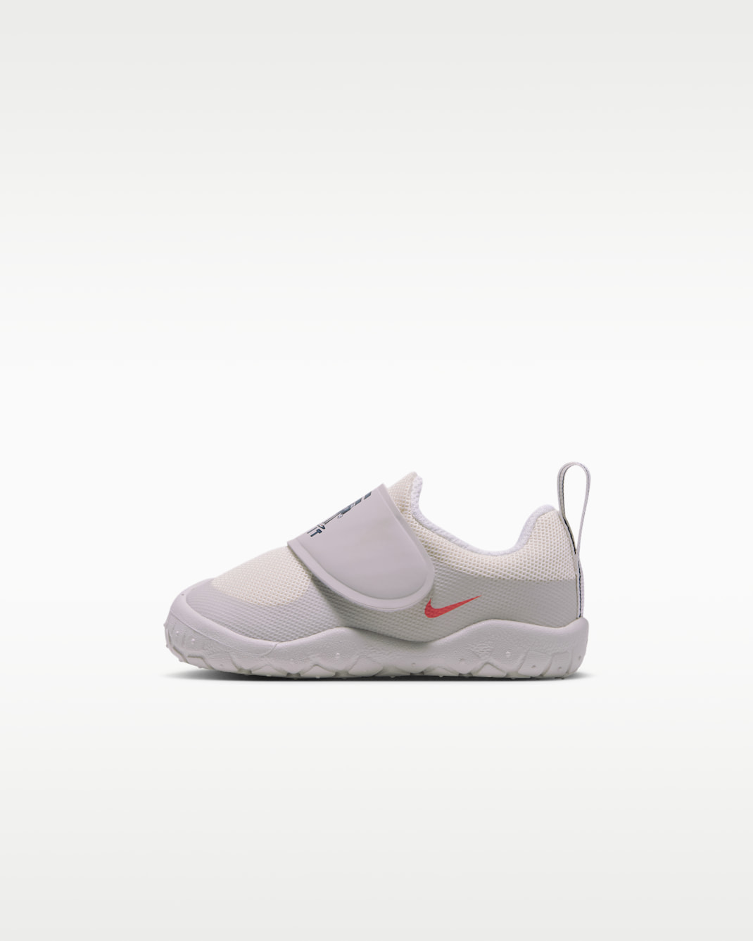 Nike Swoosh 1 Essential Baby/Toddler Shoes - Pale Ivory/Light Bone/Thunder Blue/Hot Lava