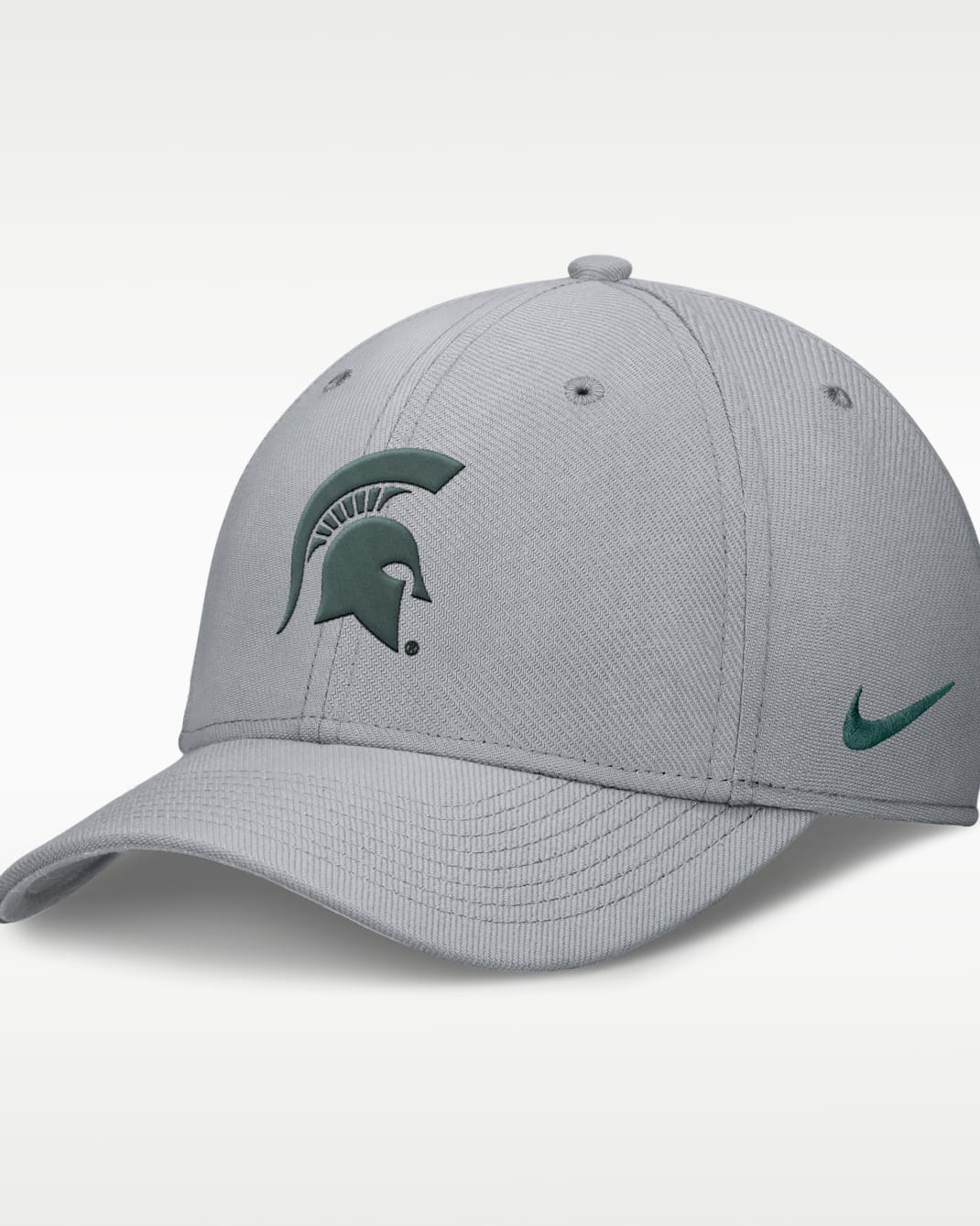 Michigan State Classic Men's Nike Dri-FIT College Hat - Grey