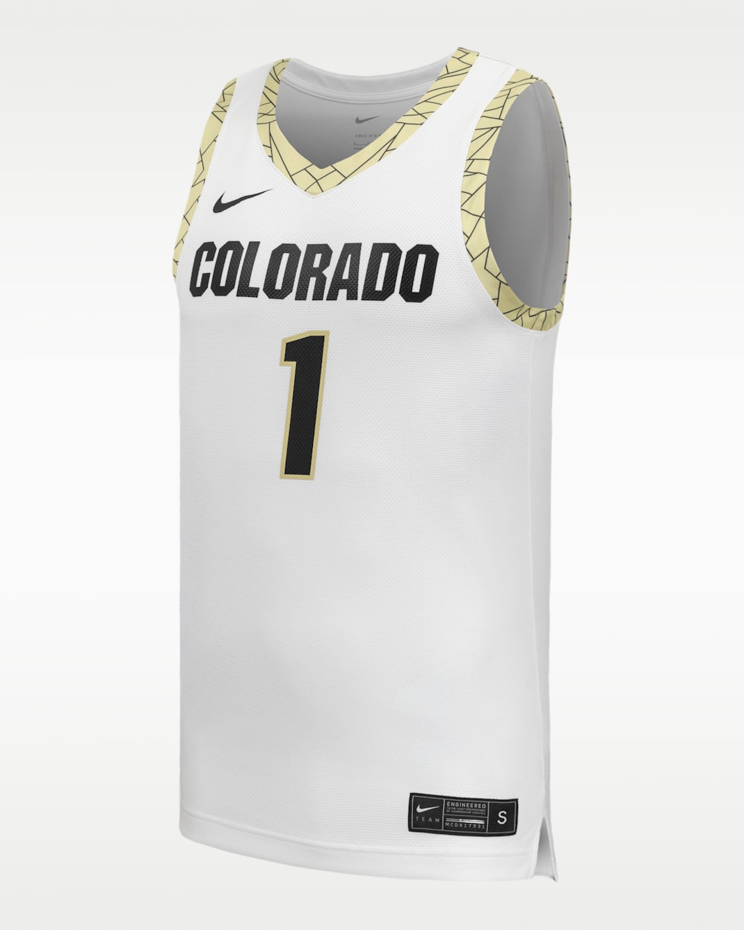 Colorado Men's Basketball Nike College Replica Jersey - White