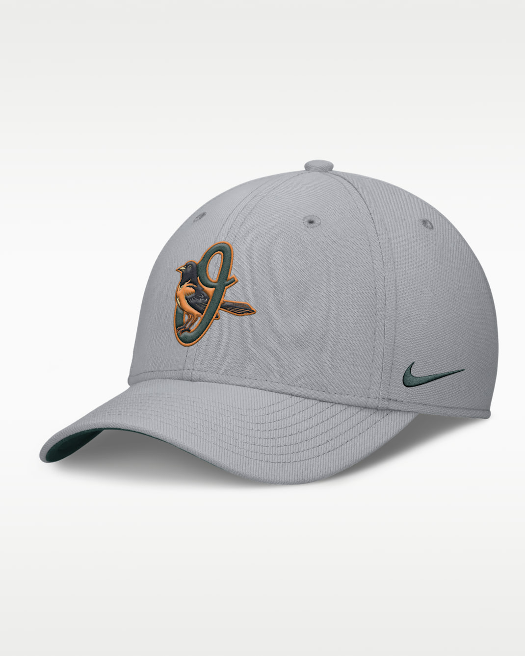 Baltimore Orioles City Connect Rise Men's Nike Dri-FIT MLB Hat - Grey