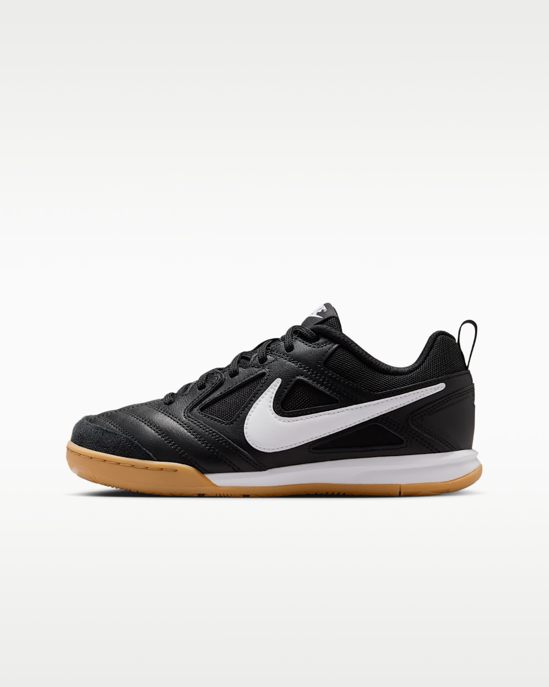 Nike Gato sko til store barn - Svart/Svart/Gum Light Brown/Hvit