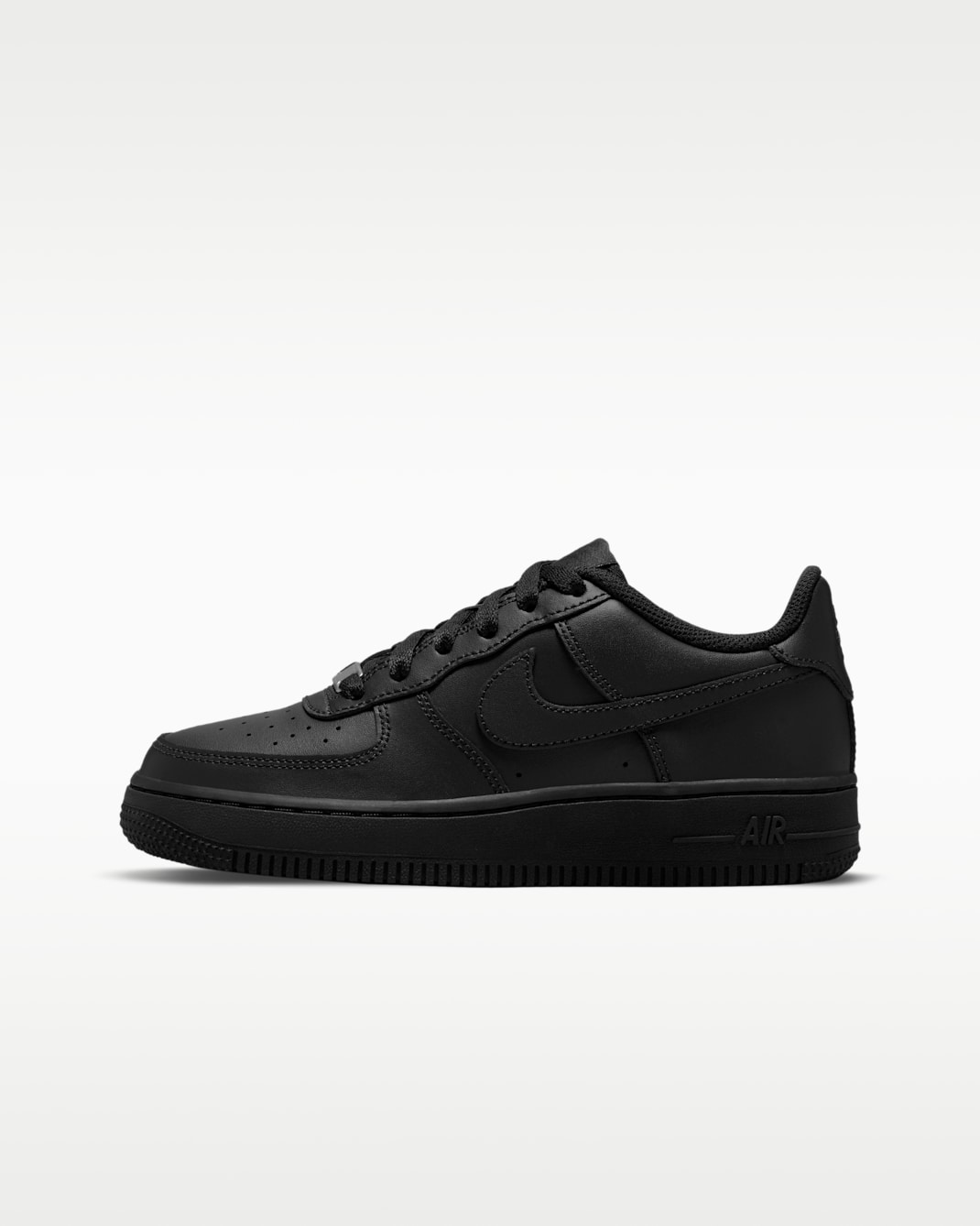 Scarpa Nike Air Force 1 LE - Ragazzi - Nero/Nero