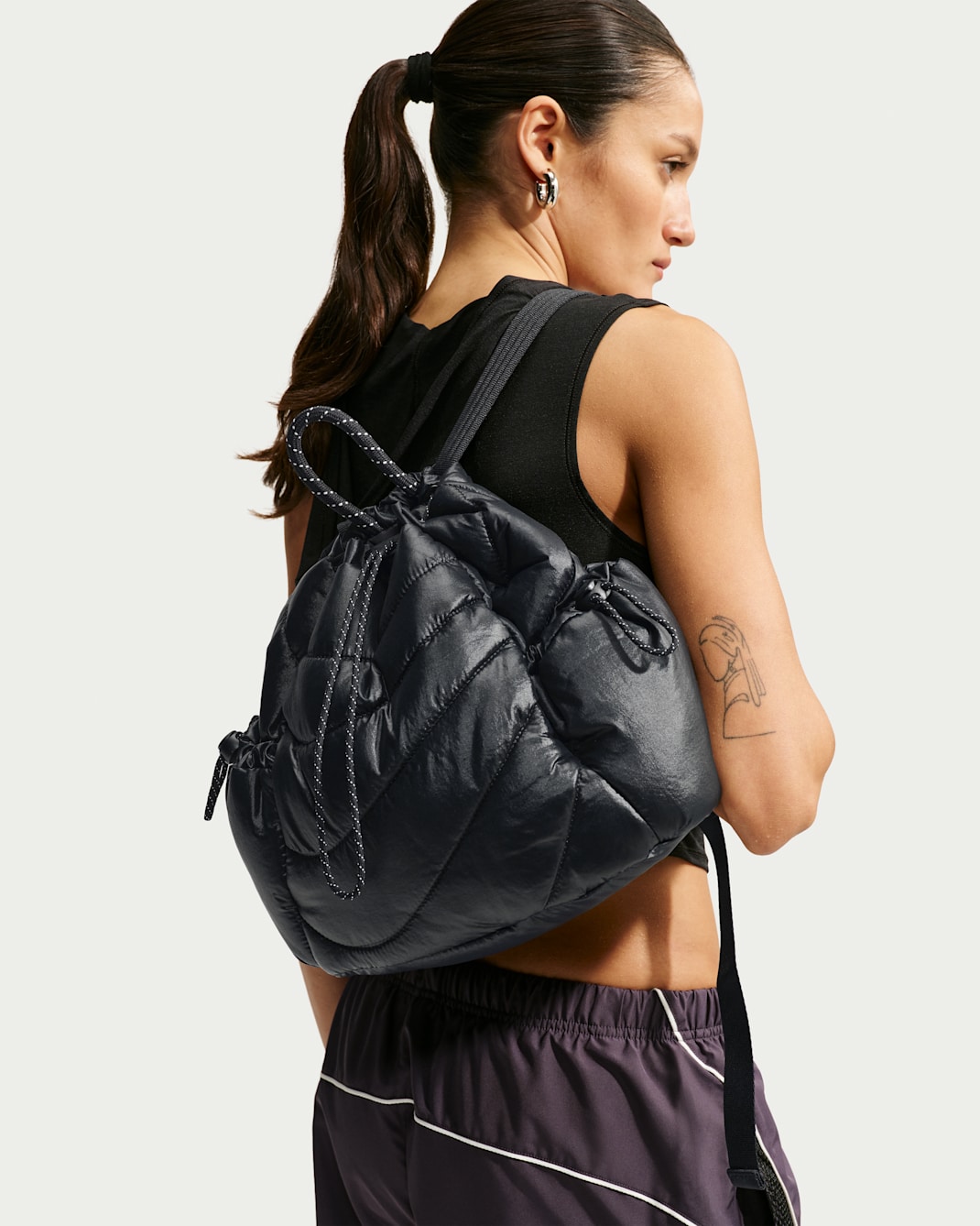 Nike Puffle 2.0 Mini Backpack (9L) - Black/Black/Black