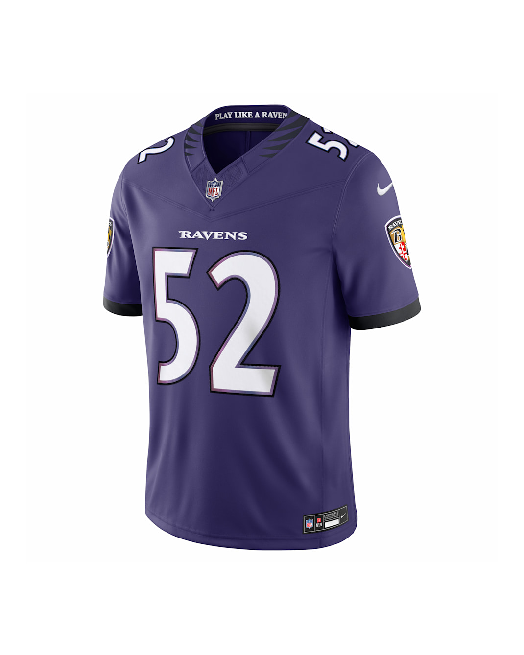 Ray Lewis Baltimore Ravens Retired Men's Nike Dri-FIT NFL Limited Jersey - Purple