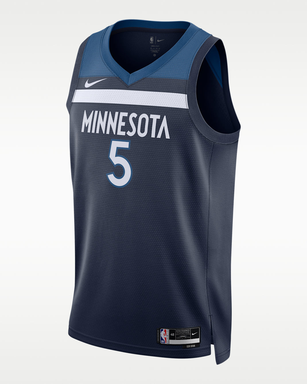 Minnesota Timberwolves Icon Edition Men's Nike Dri-FIT NBA Swingman Jersey - College Navy