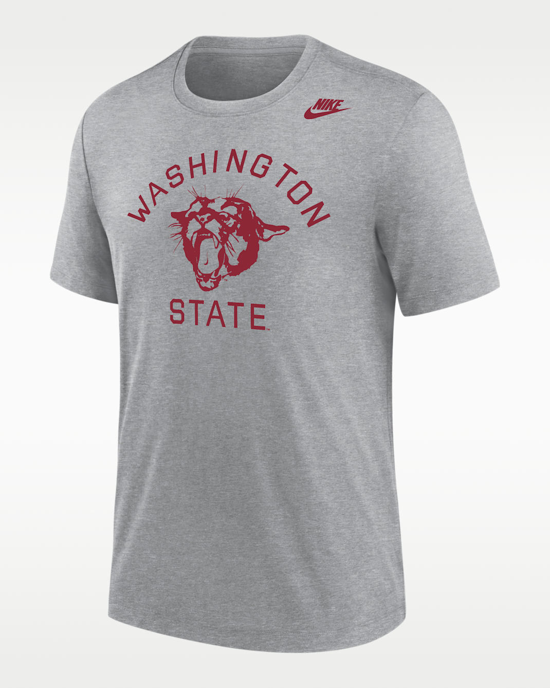 Washington State Cougars Men's Nike Football Tri-Blend T-Shirt