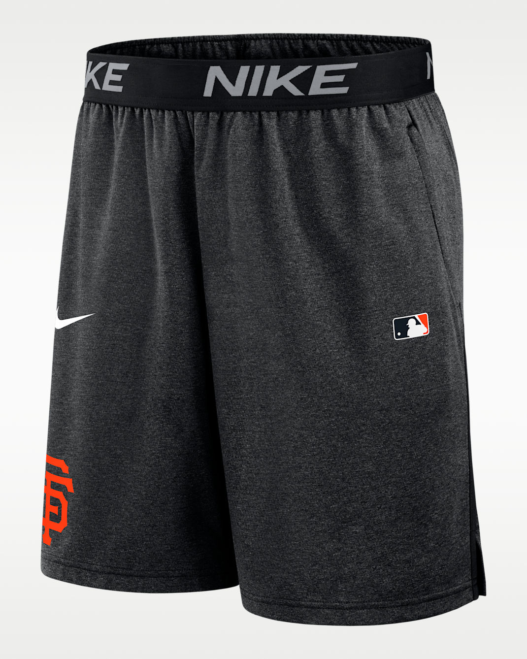 Short Nike AC DF de tejido Knit para hombre San Francisco Giants - Negro