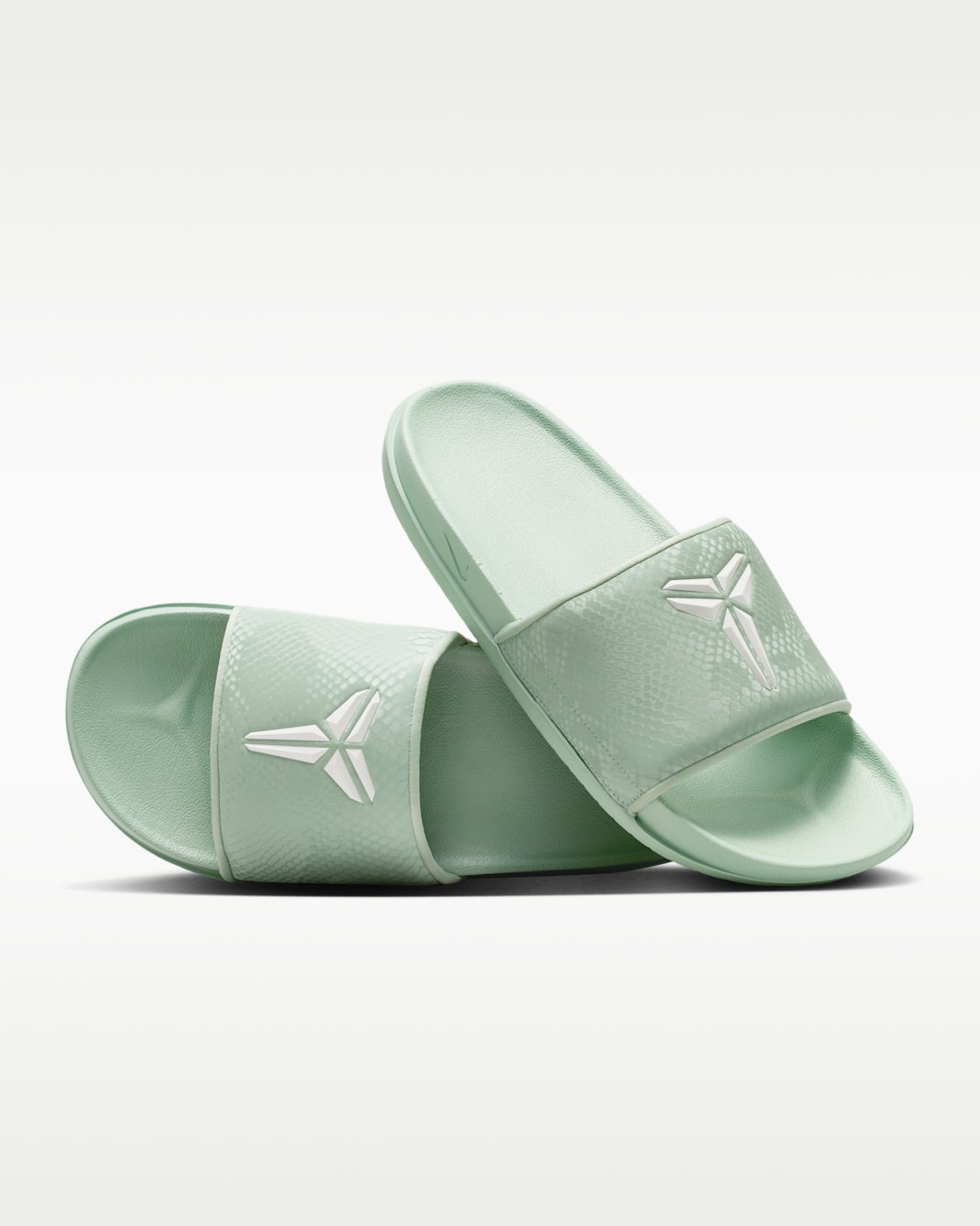 Kobe Offcourt Men's Slides - Steam/Summit White