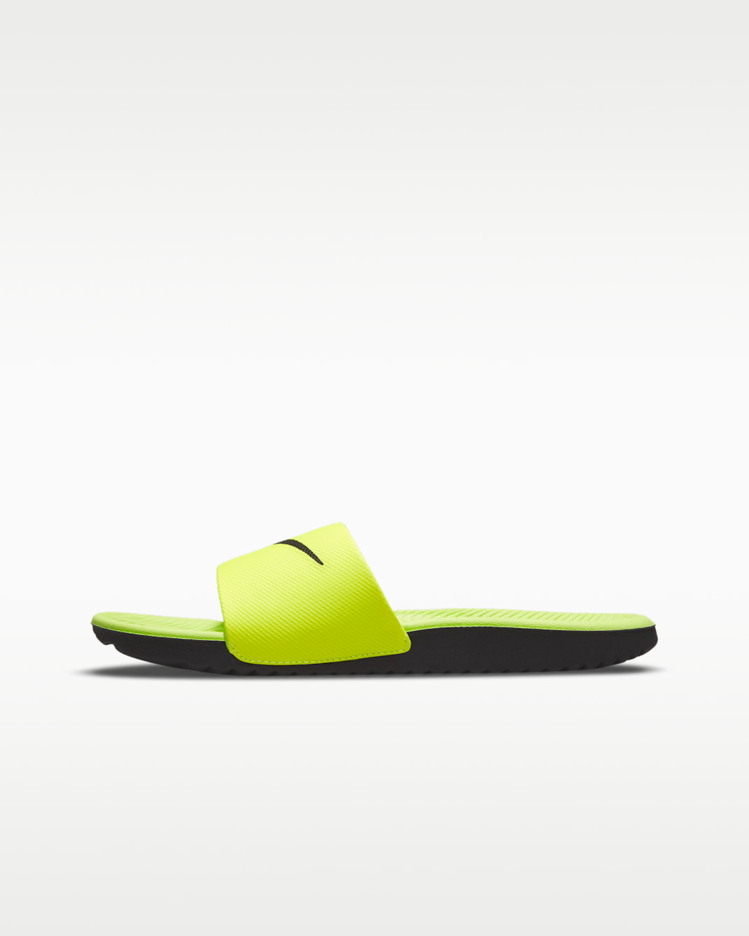 Pequeño Nike Kawa / Resbaladilla niños Talla Grande - Volt/Negro