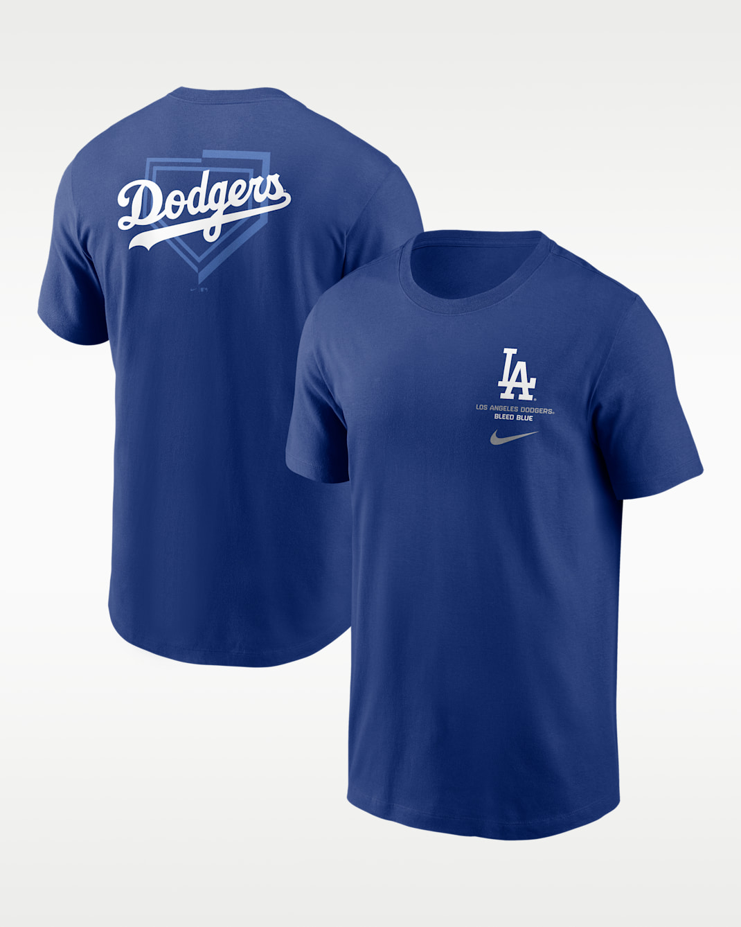 ロサンゼルス ドジャース 2 -Hit メンズ ナイキ MLB Tシャツ - ラッシュブルー