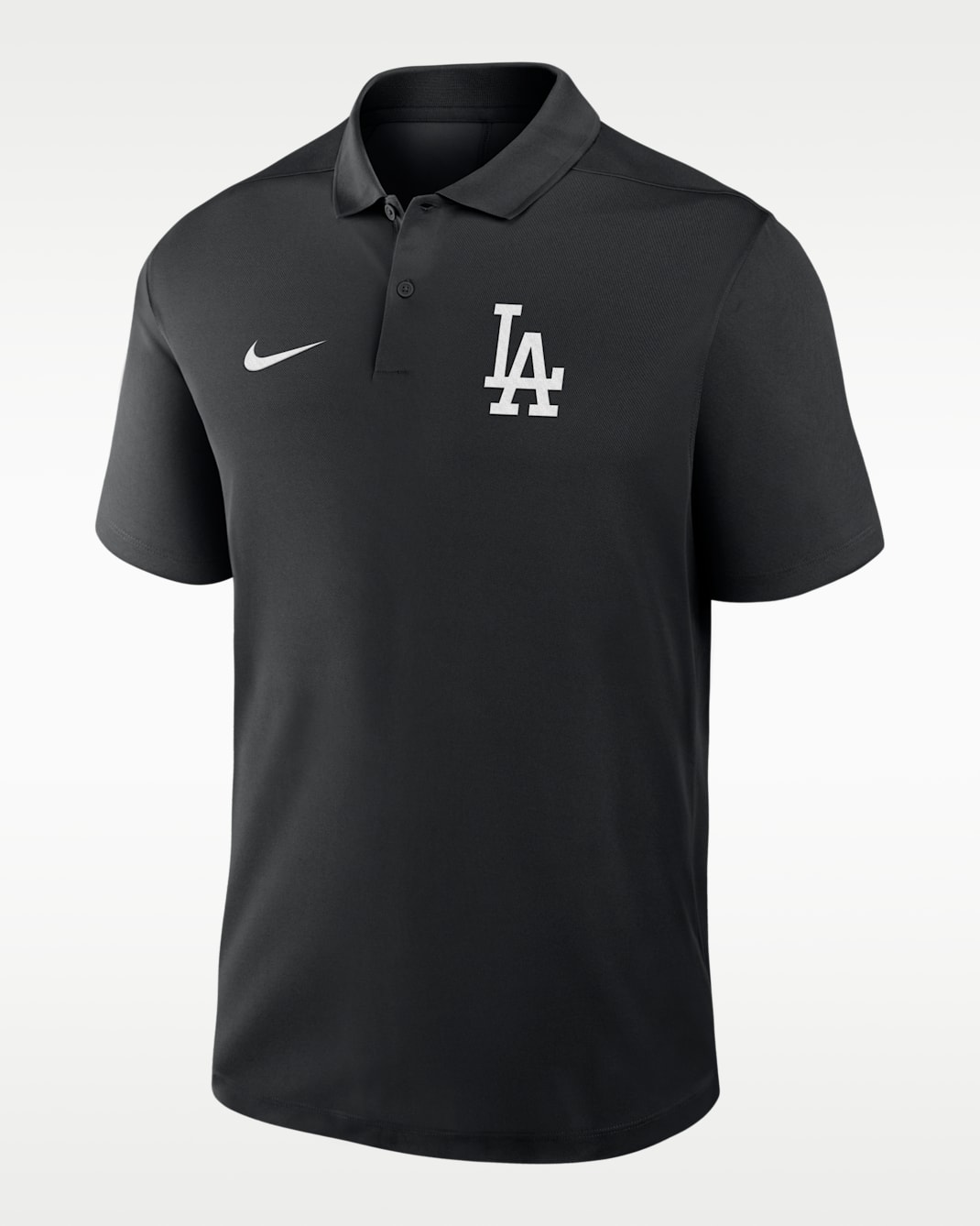 Polo Nike de la MLB Victory para hombre Los Angeles Dodgers - Negro