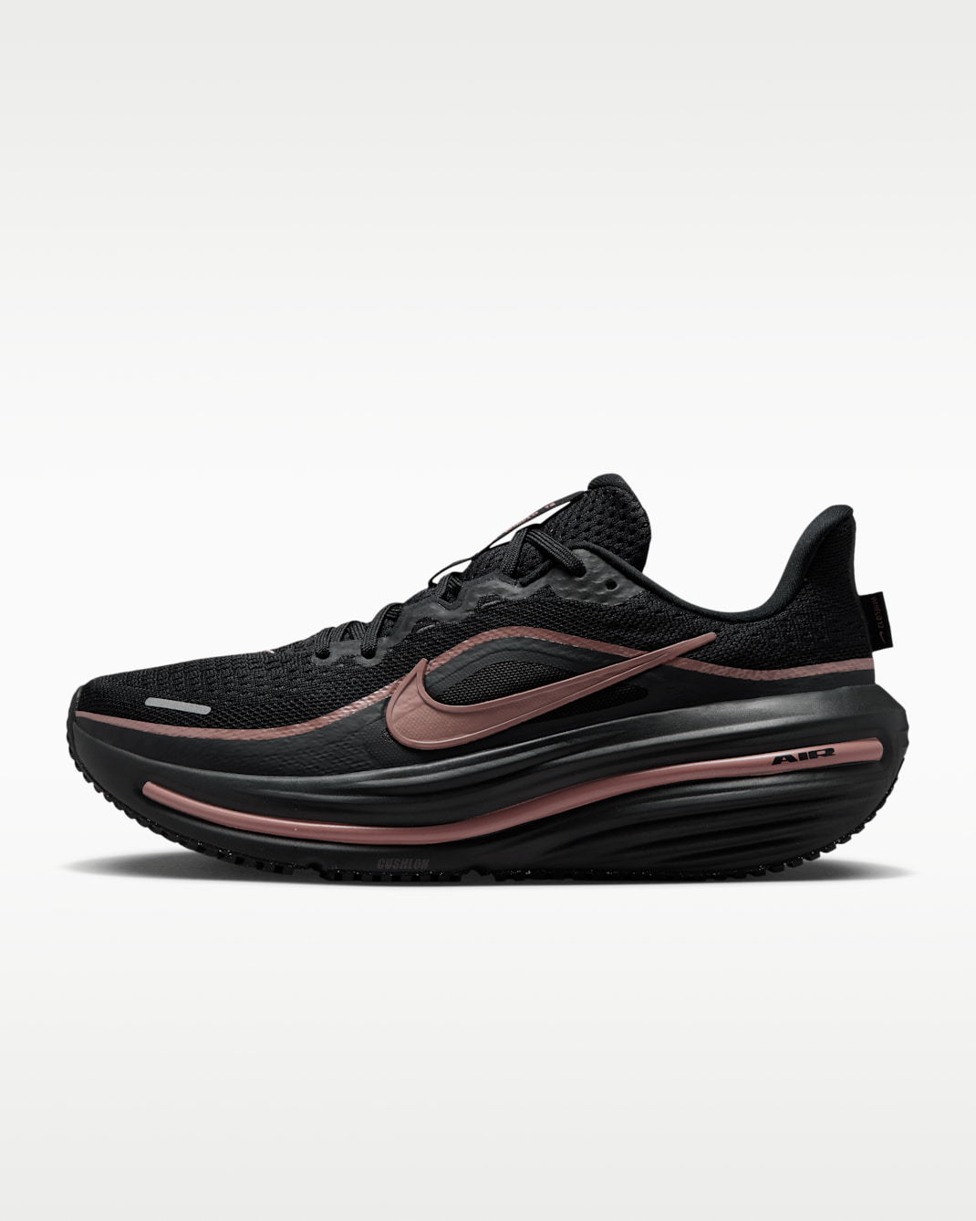 Nike Winflo 12 Women's Road Running Shoes - Black/Off-Noir/Rose Gold/Metallic Rose Gold