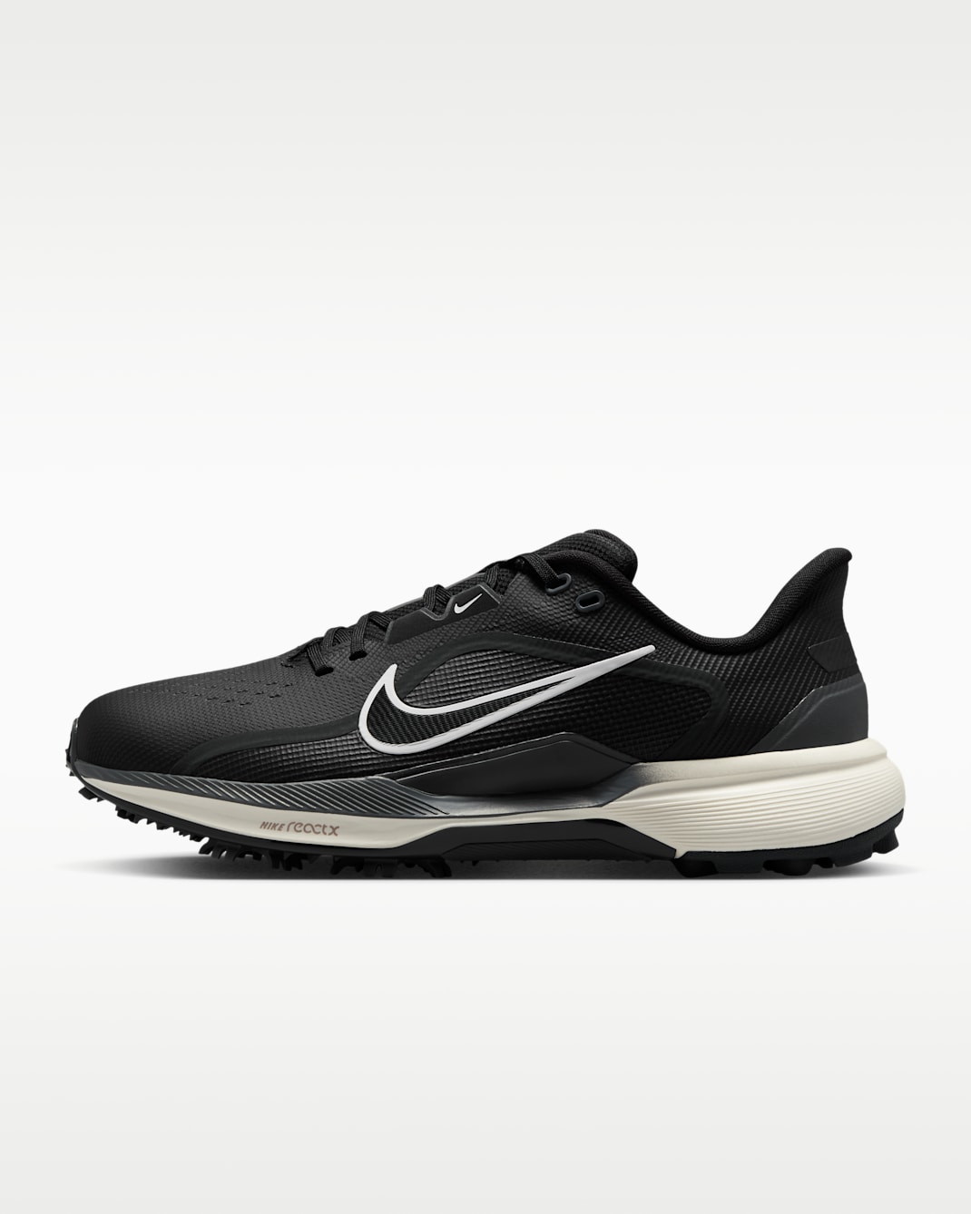 Nike Pegasus 1 G Golf Shoes (Wide) - Black/Sail/White