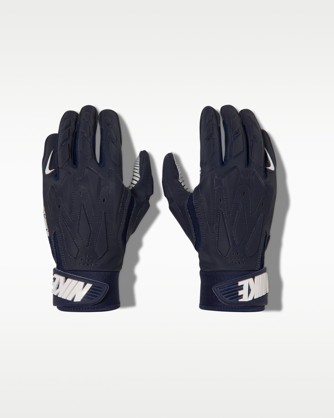 Nike D-Tack Football Gloves (1 Pair) - College Navy