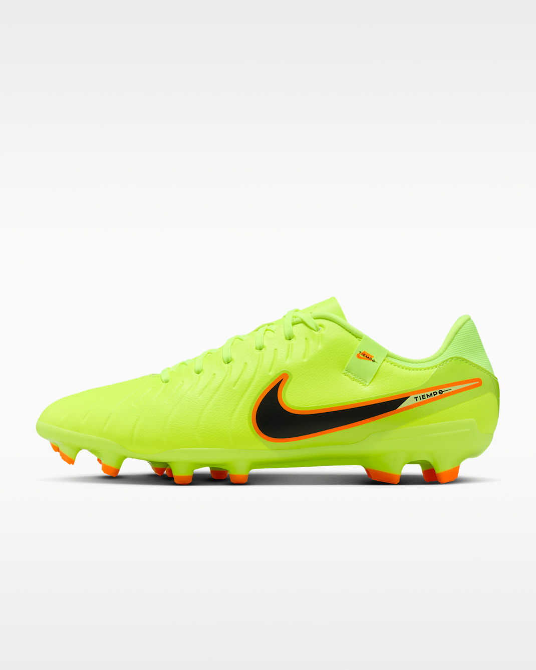 Nike Tiempo Legend 10 Academy Multi-Ground Low-Top Football Boot - Volt/Black