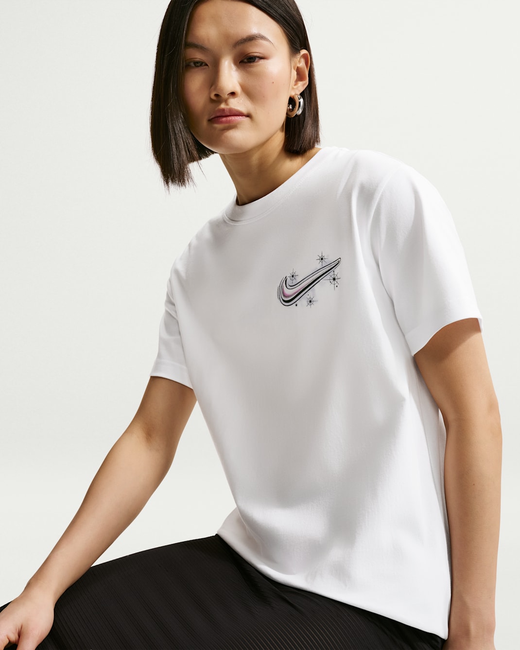 Nike Sportswear Classic Women's Oversized T-Shirt - White