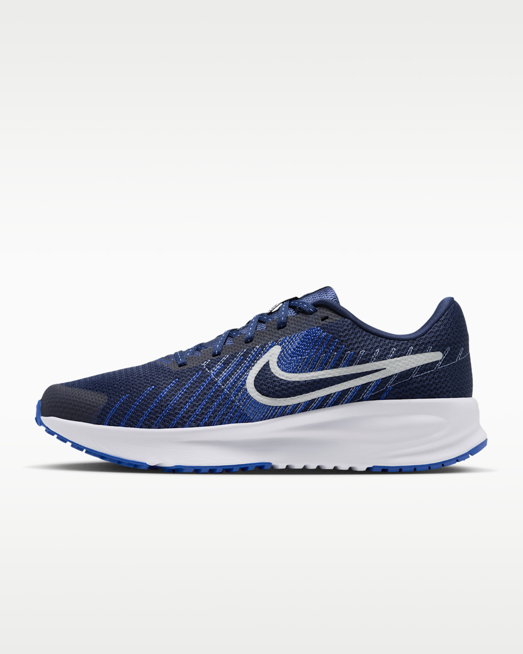 Nike Run Defy hardloopschoenen voor heren (straat) - Midnight Navy/Racer Blue/Smokey Blue/Grey Mist