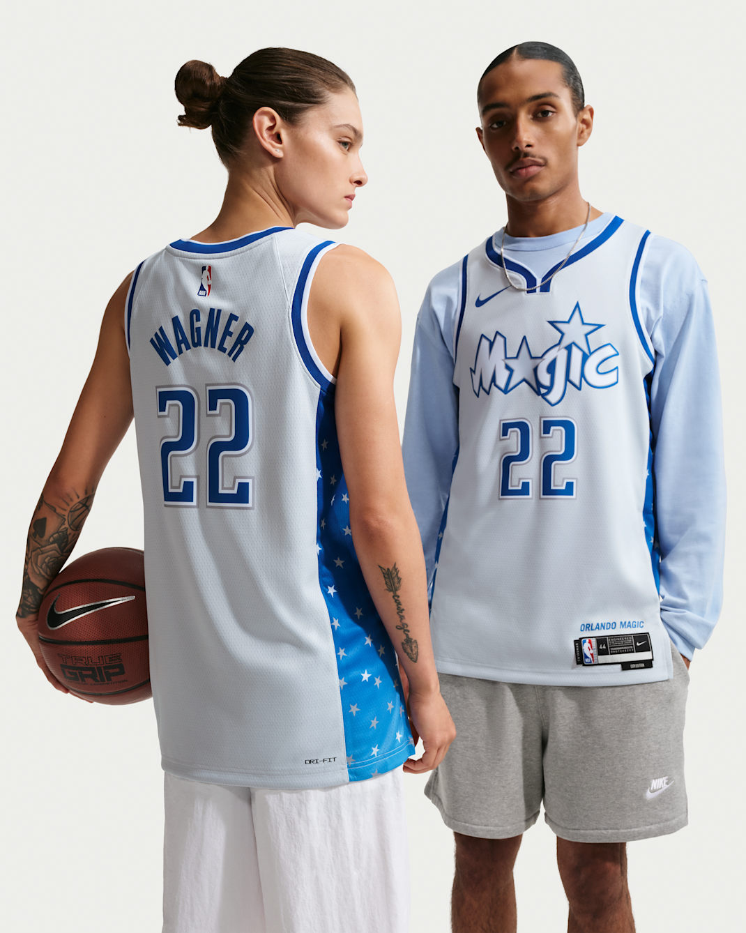 Franz Wagner Orlando Magic City Edition Men's Nike NBA Swingman Jersey - Pure Platinum