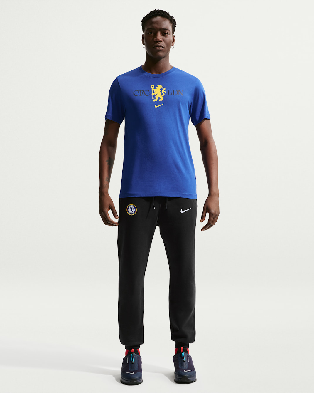 Men's Club Men's Nike Football Joggers - Pitch Blue/White
