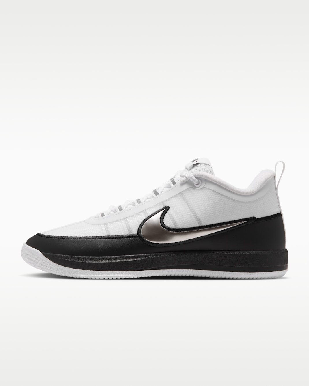 Tenis de básquetbol Book 2 - Blanco/Negro/Plata metalizado