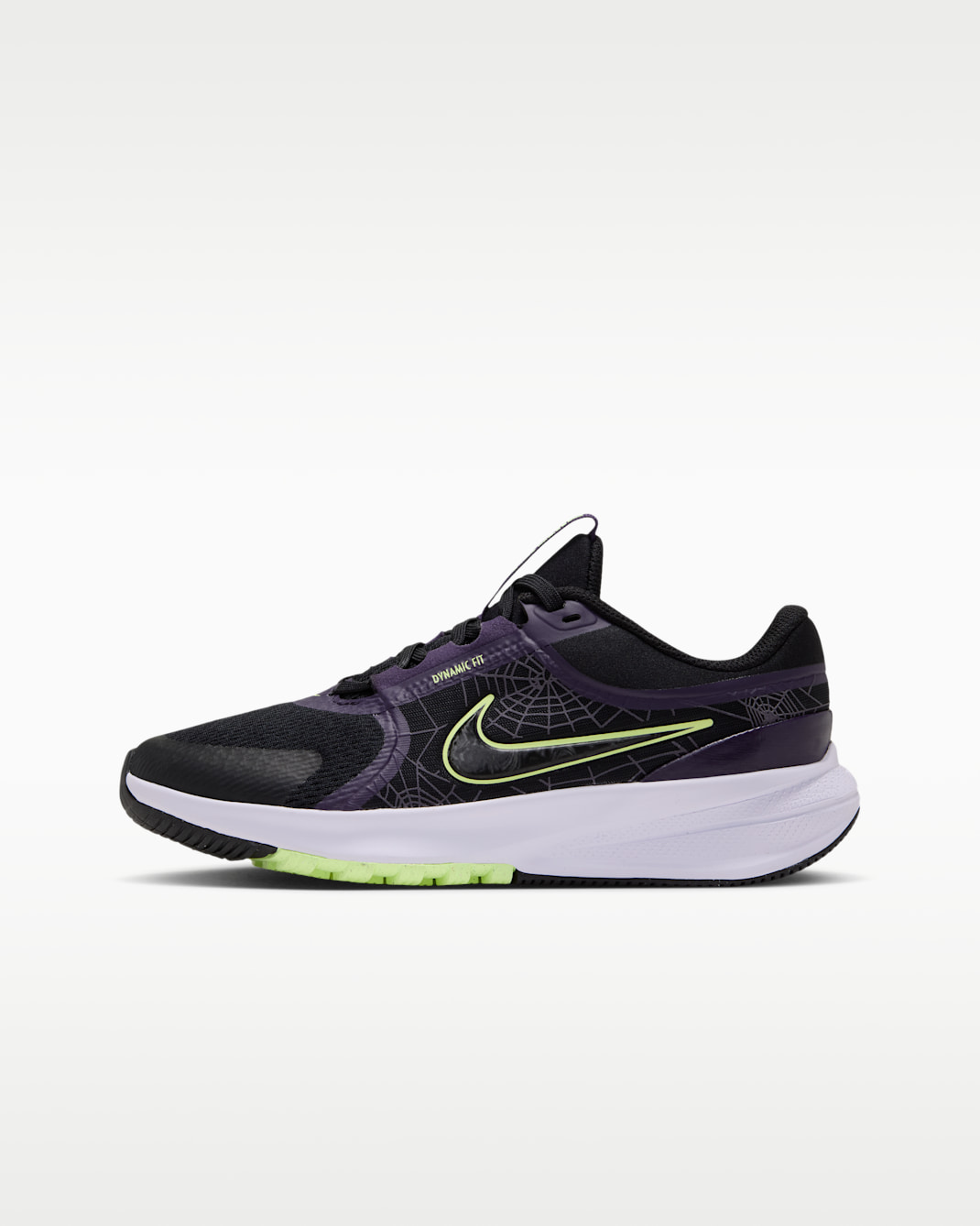 Nike Star Runner 5 SE Older Kids' Running Shoes - Black/Purple Dynasty/Barely Volt/Black