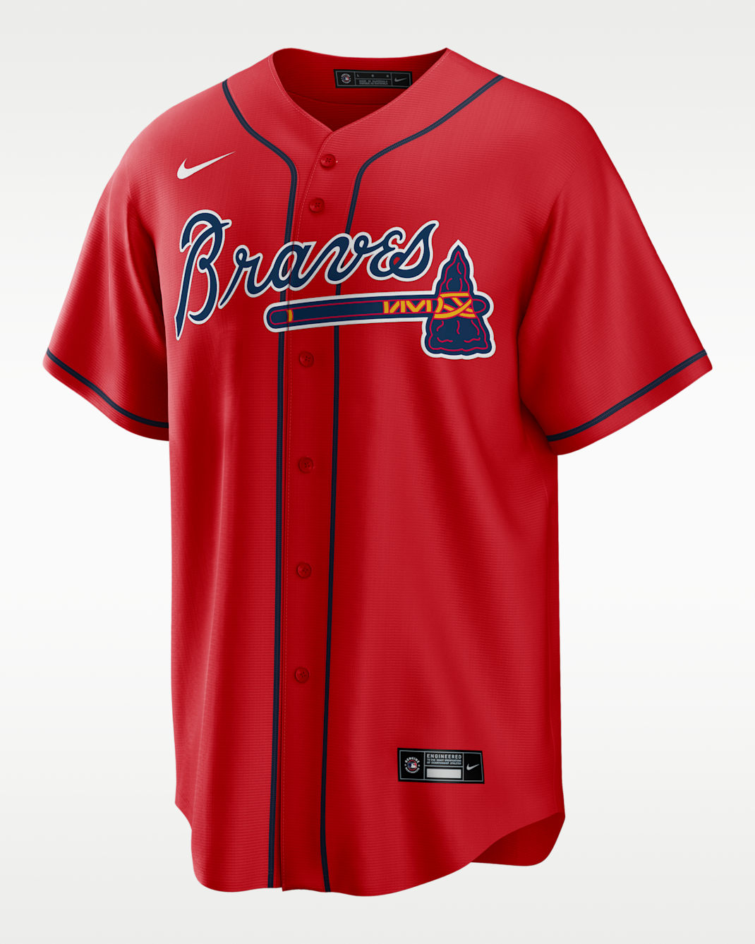 Austin Riley Atlanta Braves Men's Nike MLB Replica Jersey - Red