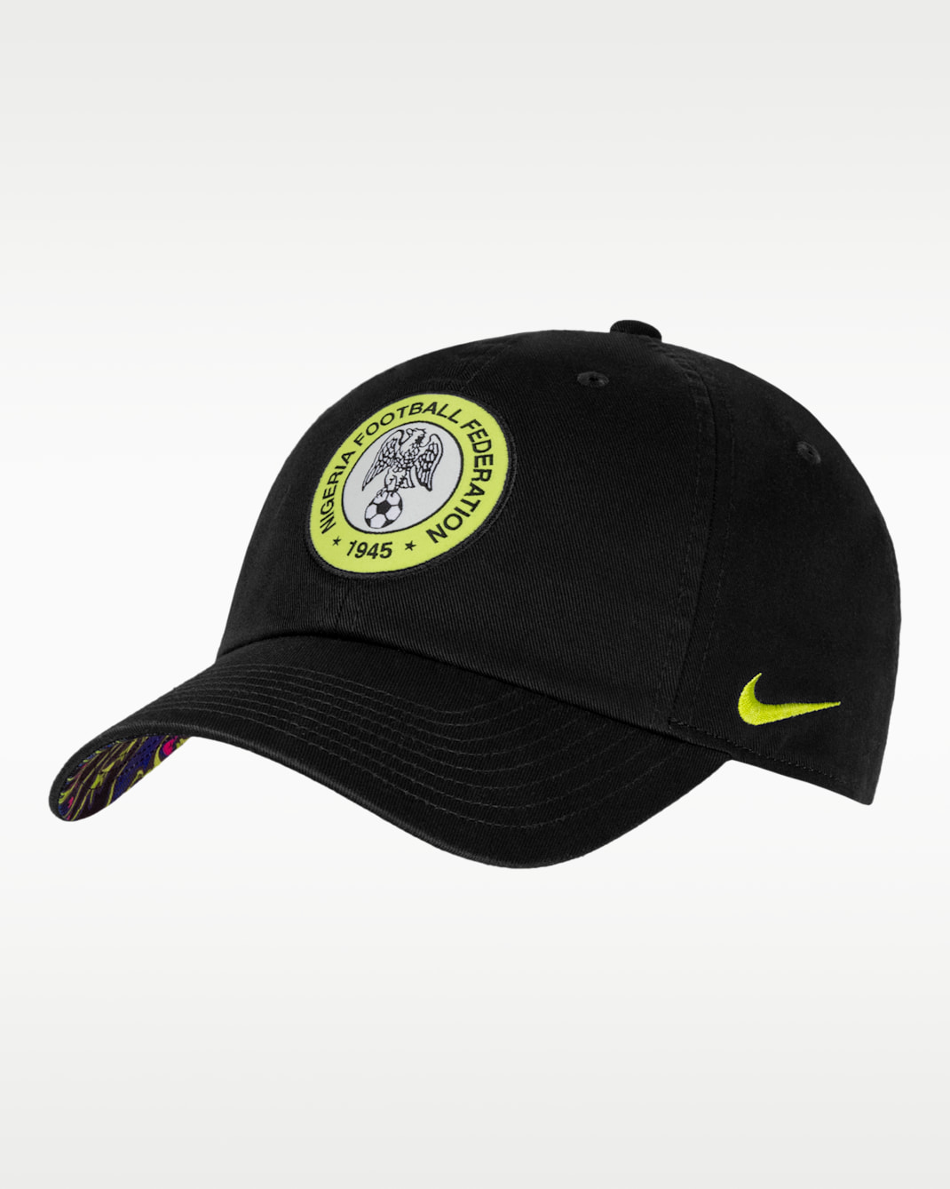 Nigeria Nike Club Soccer Cap - Black