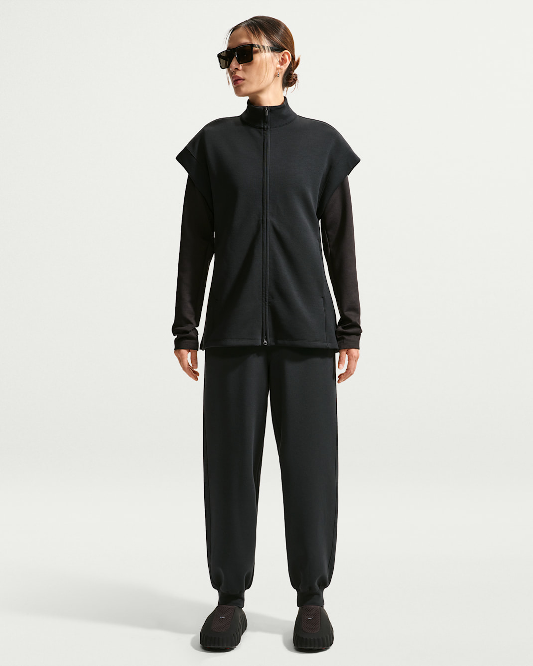 Nike 24.7 ImpossiblySoft Women's Dri-FIT High-Rise Joggers - Black/Dark Smoke Grey